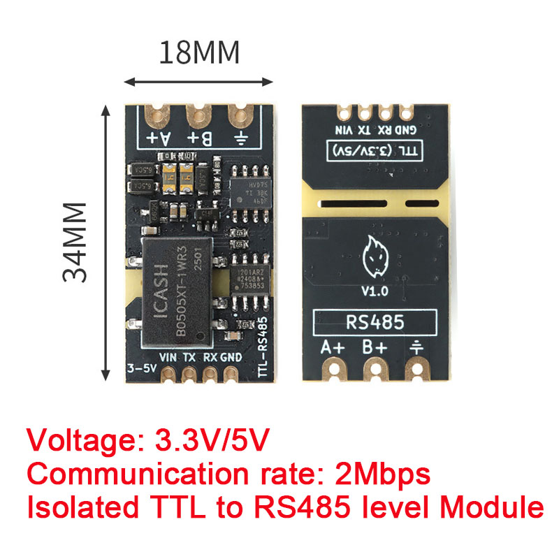 Shelly Relay Module - 5 pces/1pc isolado ttl para rs485