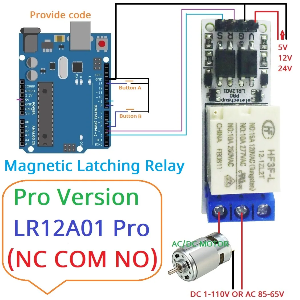 Shelly Relay Module - Módulo de Relé Magnético Bistável com
