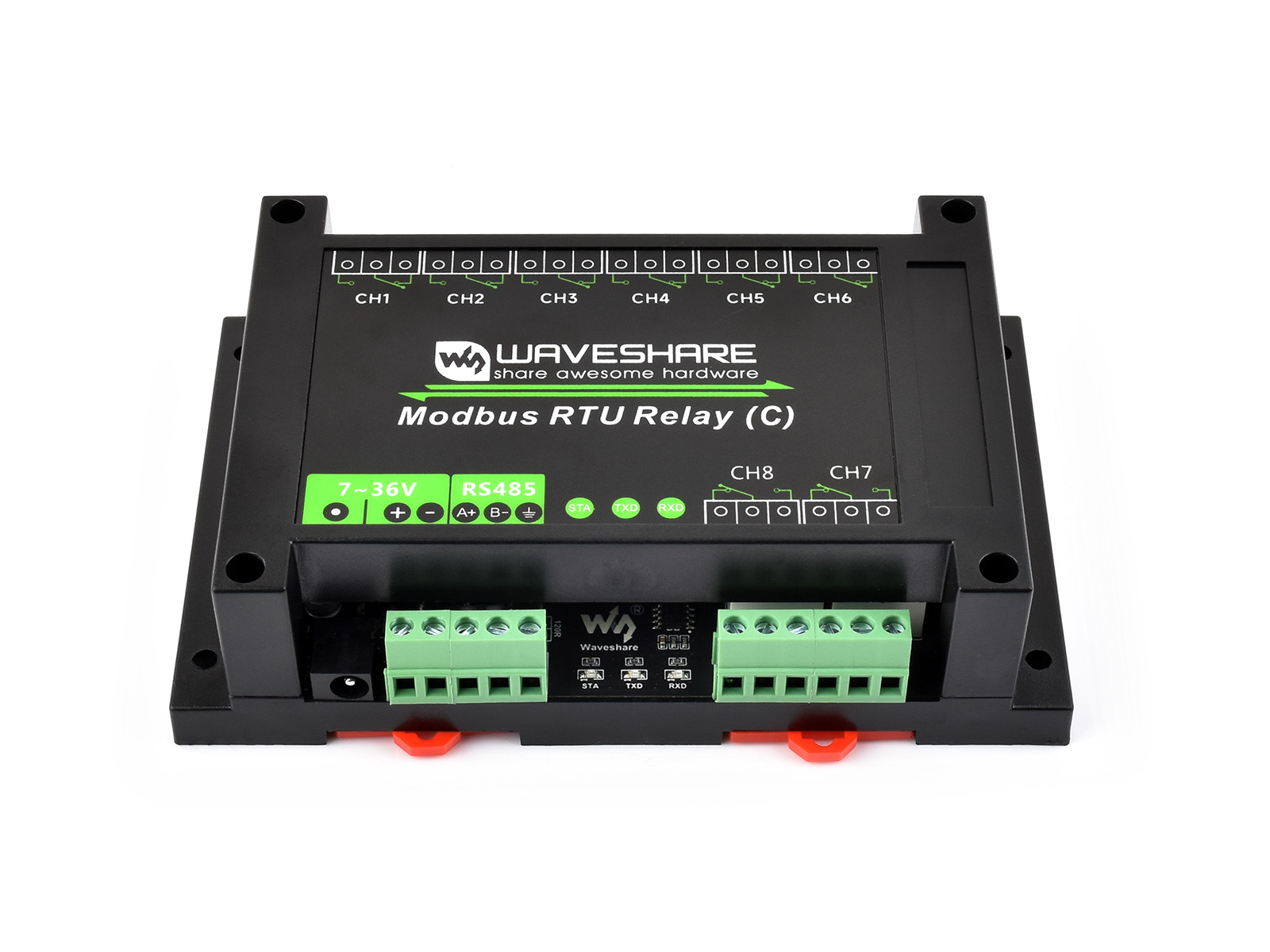 Relé Modbus RTU (C), módulo de - Shelly Relay Module avaliação e preço