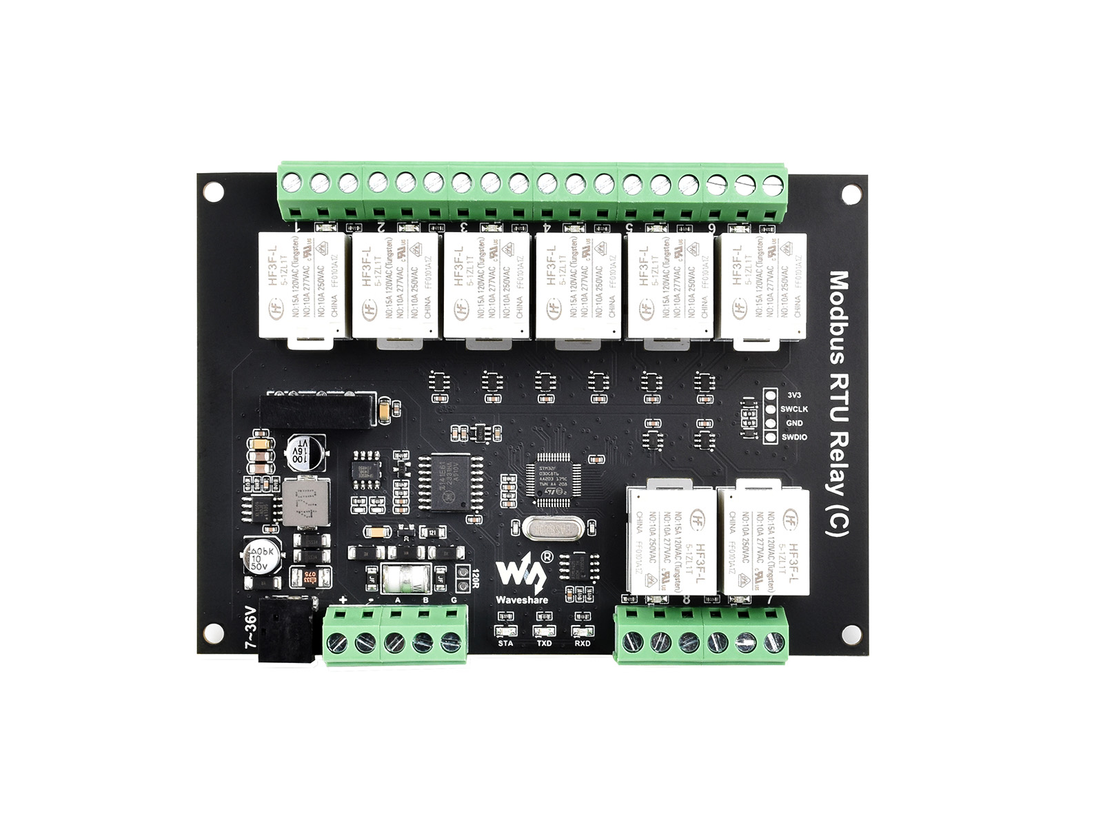 Relé Modbus RTU (C), módulo de - Shelly Relay Module avaliação e preço